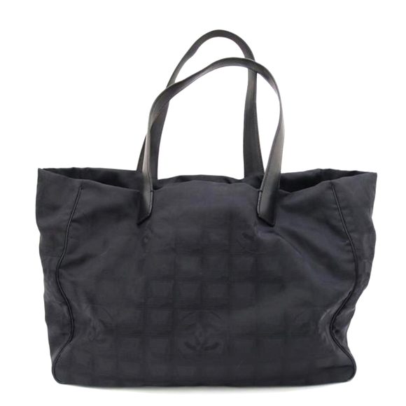 Chanel Line Bag Black Tote - Picture 2 of 7